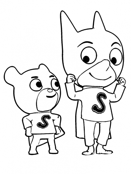 Coloring page: SamSam (Cartoons) #39598 - Free Printable Coloring Pages