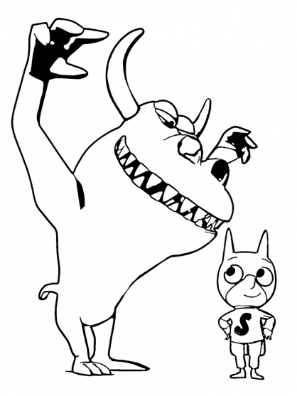 Coloring page: SamSam (Cartoons) #39606 - Free Printable Coloring Pages