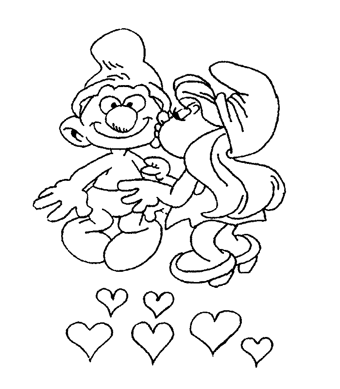 Coloring page: Schtroumpfs (Cartoons) #34564 - Free Printable Coloring Pages