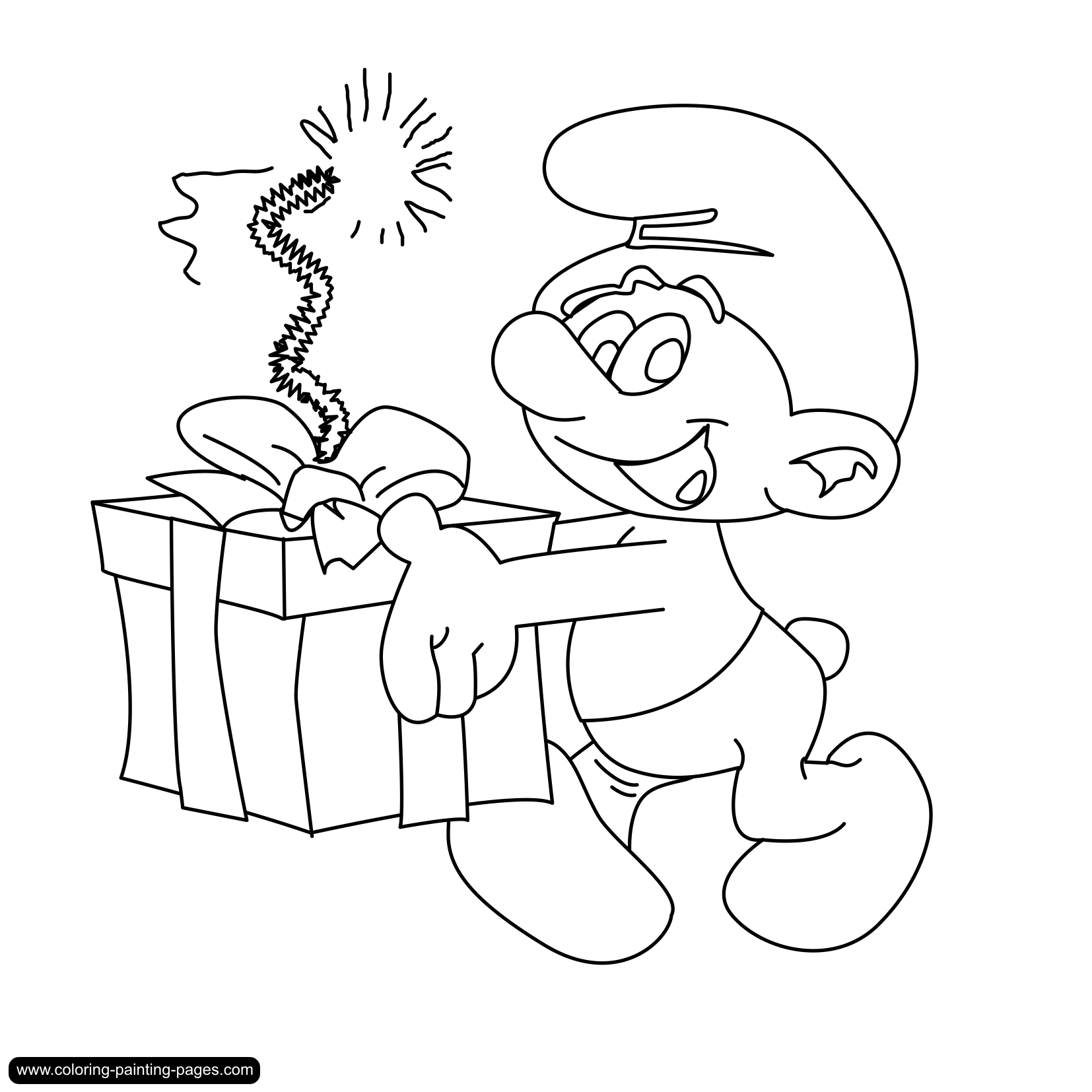 Coloring page: Schtroumpfs (Cartoons) #34574 - Free Printable Coloring Pages