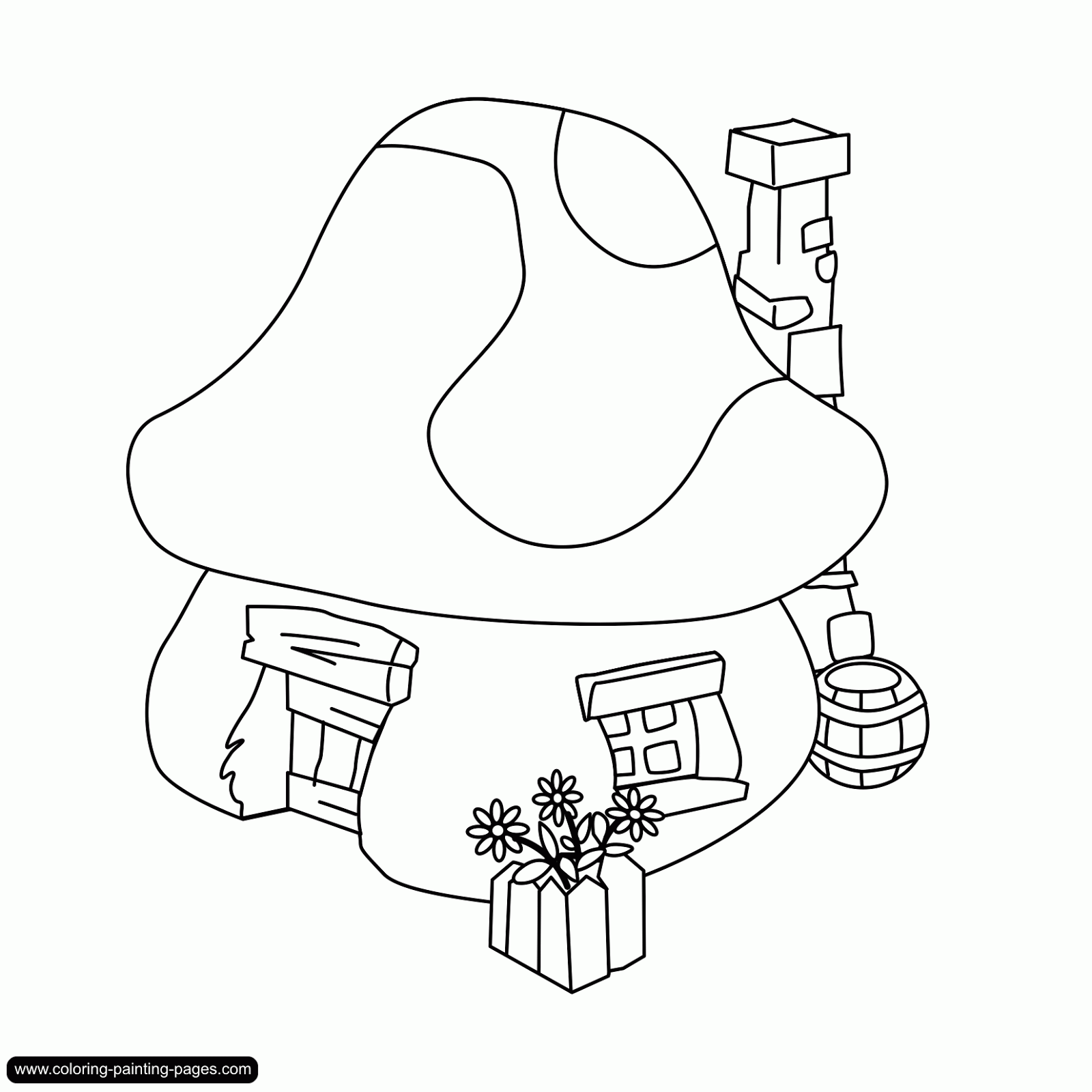 Coloring page: Schtroumpfs (Cartoons) #34588 - Free Printable Coloring Pages
