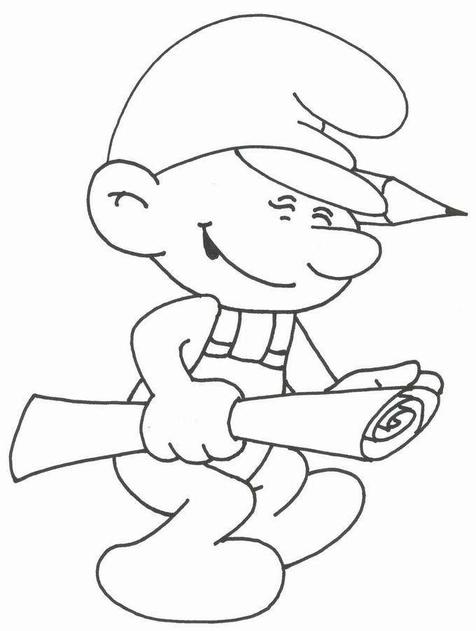 Coloring page: Schtroumpfs (Cartoons) #34608 - Free Printable Coloring Pages