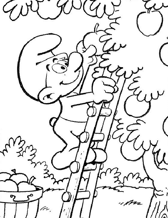 Coloring page: Schtroumpfs (Cartoons) #34610 - Free Printable Coloring Pages