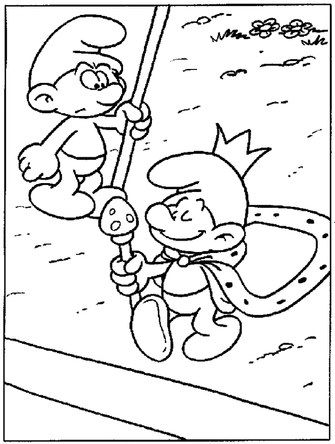 Coloring page: Schtroumpfs (Cartoons) #34638 - Free Printable Coloring Pages