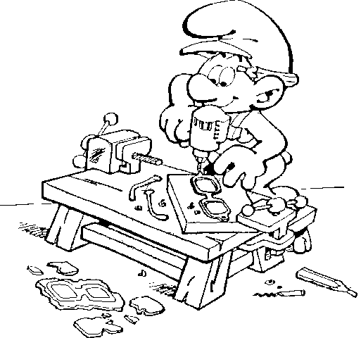 Coloring page: Schtroumpfs (Cartoons) #34645 - Free Printable Coloring Pages