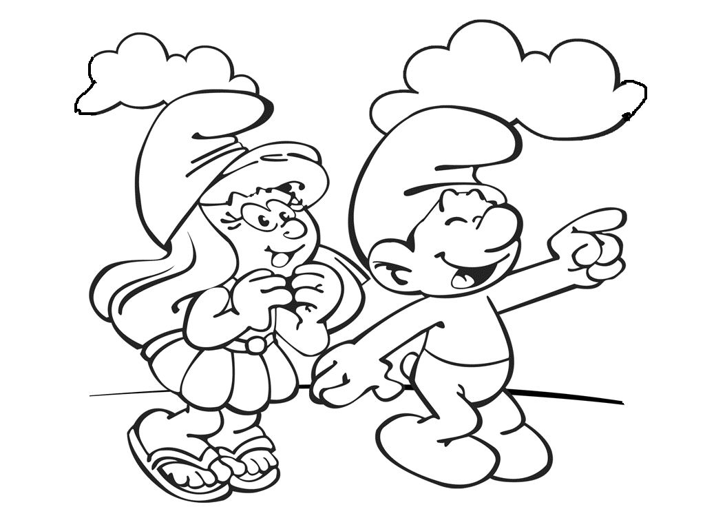Coloring page: Schtroumpfs (Cartoons) #34653 - Free Printable Coloring Pages