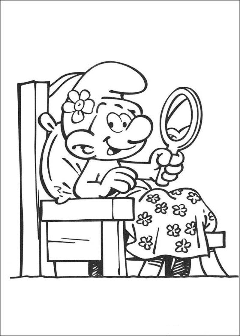 Coloring page: Schtroumpfs (Cartoons) #34667 - Free Printable Coloring Pages