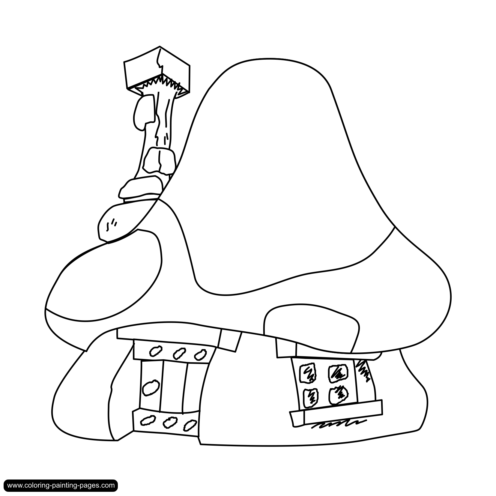Coloring page: Schtroumpfs (Cartoons) #34673 - Free Printable Coloring Pages