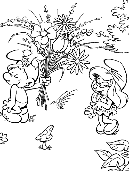 Coloring page: Schtroumpfs (Cartoons) #34690 - Free Printable Coloring Pages