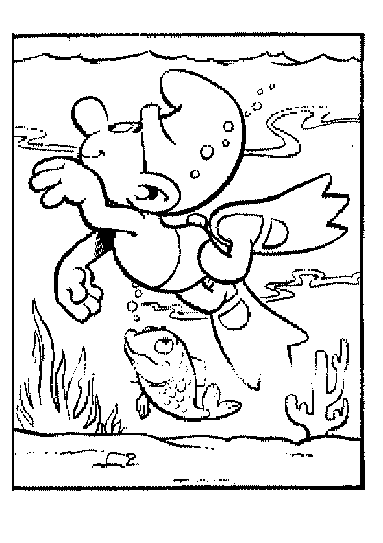 Coloring page: Schtroumpfs (Cartoons) #34701 - Free Printable Coloring Pages