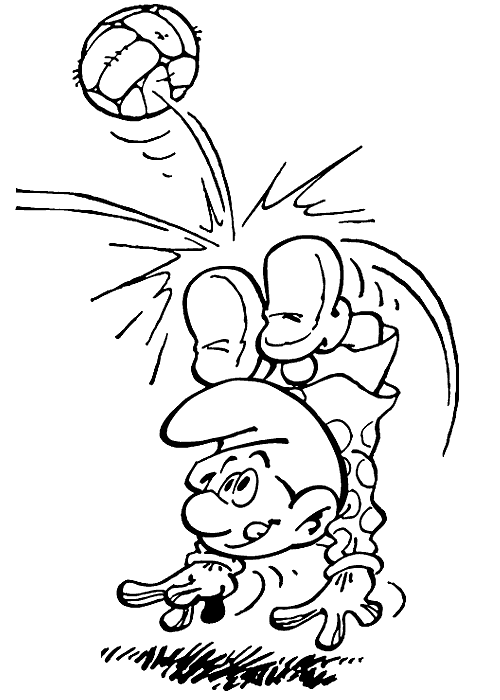 Coloring page: Schtroumpfs (Cartoons) #34747 - Free Printable Coloring Pages