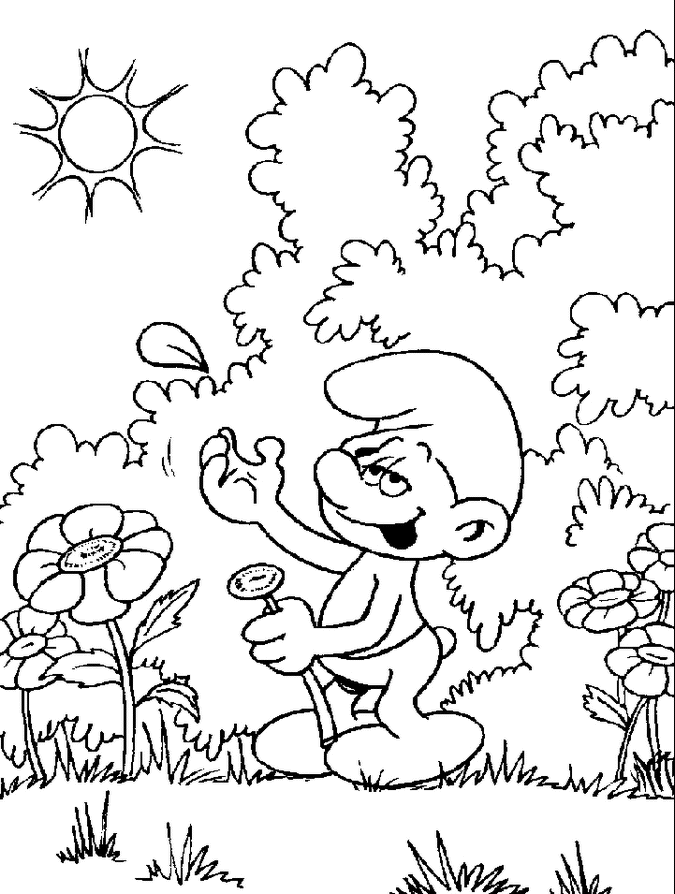 Coloring page: Schtroumpfs (Cartoons) #34750 - Free Printable Coloring Pages