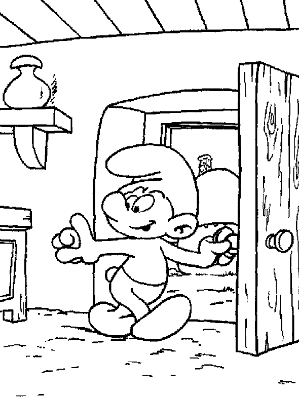 Coloring page: Schtroumpfs (Cartoons) #34757 - Free Printable Coloring Pages