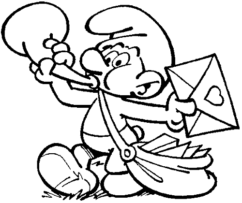 Coloring page: Schtroumpfs (Cartoons) #34800 - Free Printable Coloring Pages