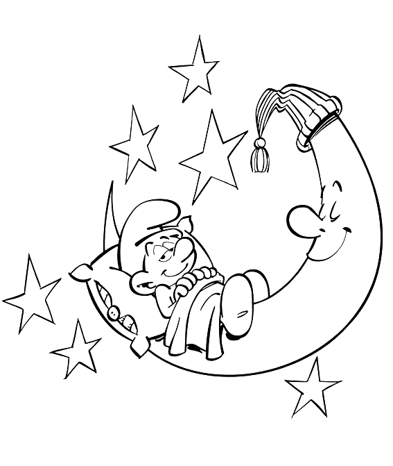 Coloring page: Schtroumpfs (Cartoons) #34814 - Free Printable Coloring Pages