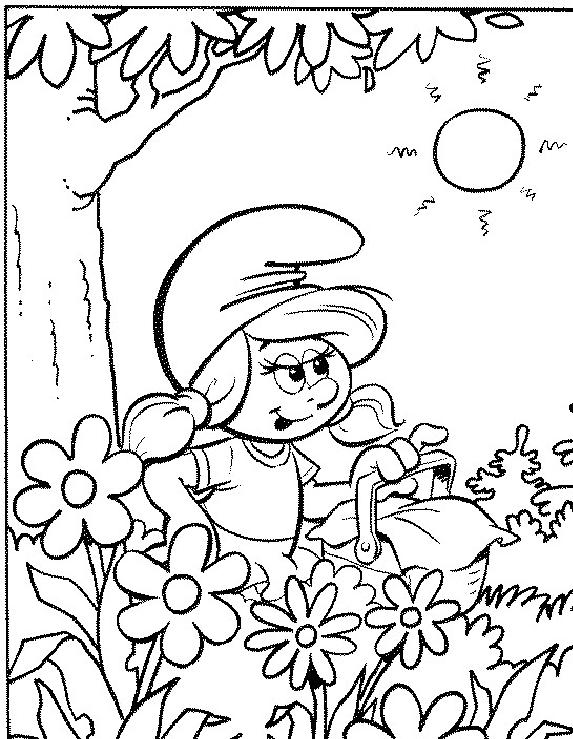 Coloring page: Schtroumpfs (Cartoons) #34818 - Free Printable Coloring Pages