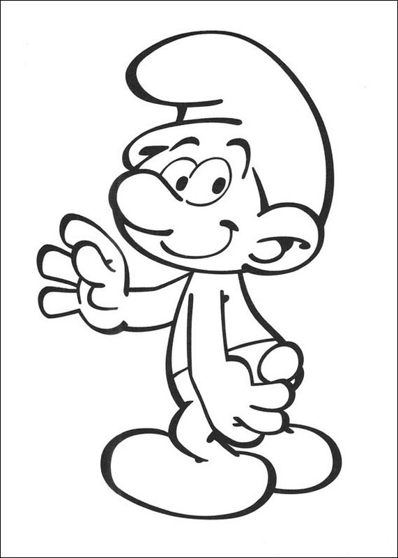 Coloring page: Schtroumpfs (Cartoons) #34831 - Free Printable Coloring Pages