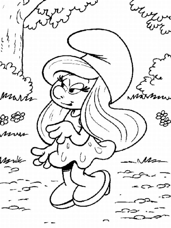 Coloring page: Schtroumpfs (Cartoons) #34843 - Free Printable Coloring Pages