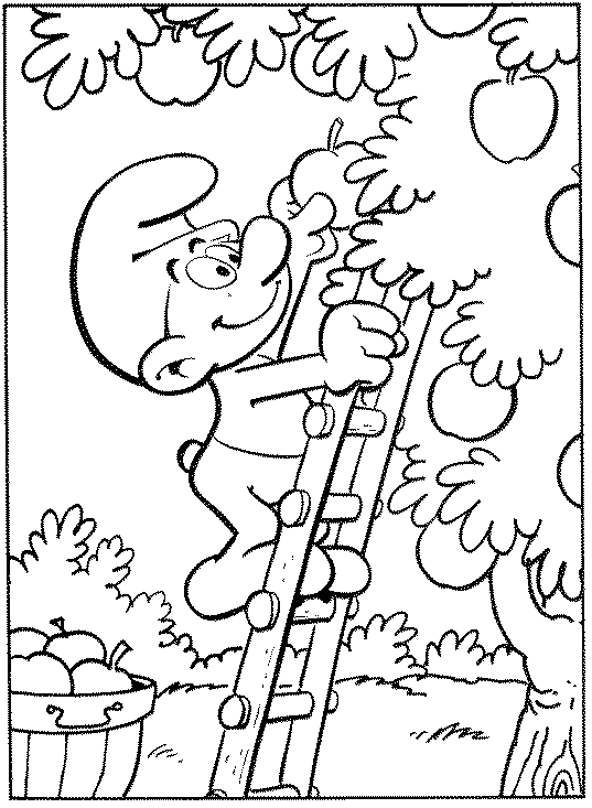 Coloring page: Schtroumpfs (Cartoons) #34868 - Free Printable Coloring Pages