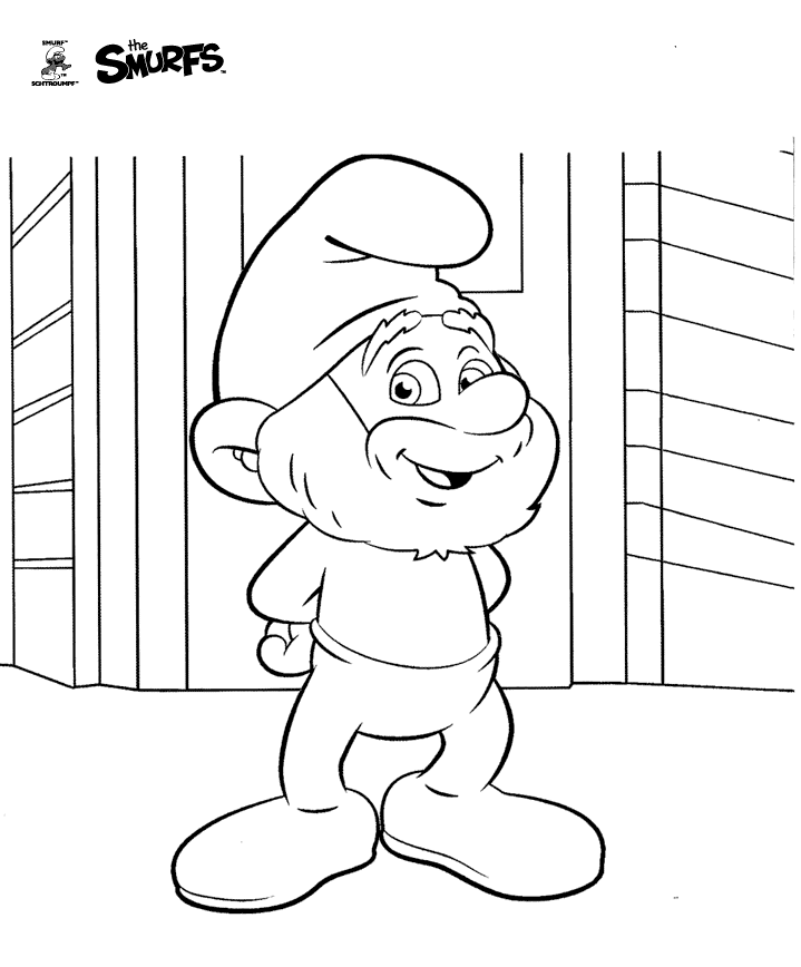 Coloring page: Schtroumpfs (Cartoons) #34900 - Free Printable Coloring Pages
