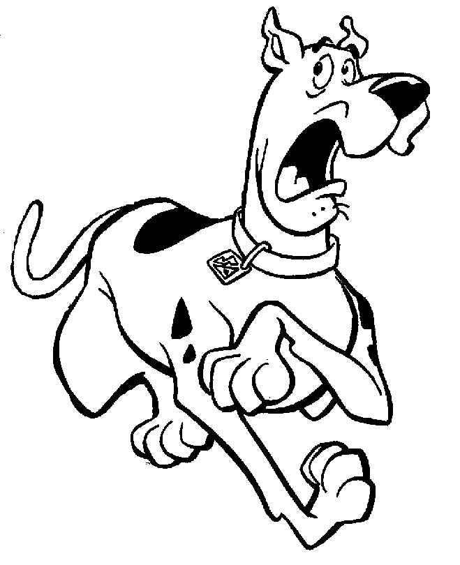 Coloring page: Scooby doo (Cartoons) #31314 - Free Printable Coloring Pages