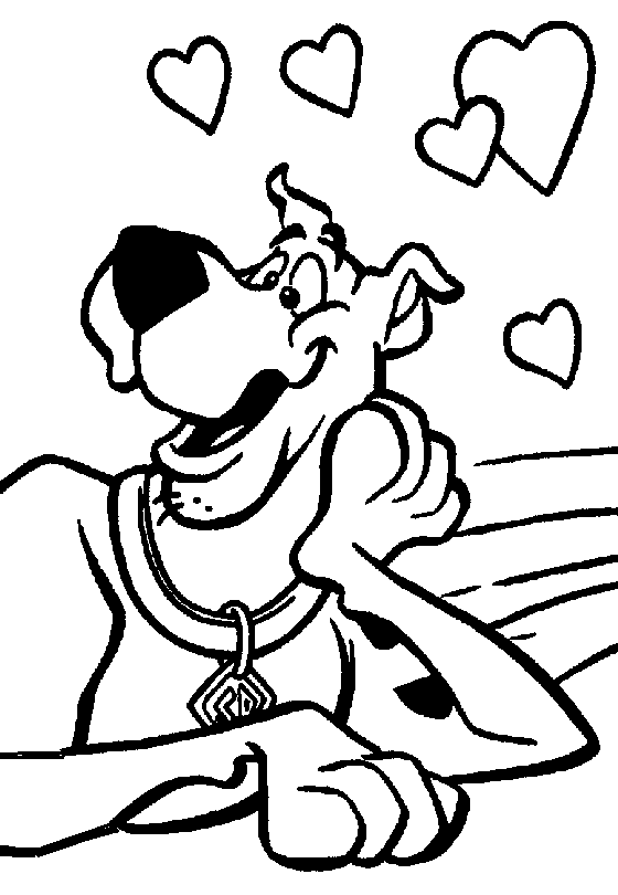 Coloring page: Scooby doo (Cartoons) #31316 - Free Printable Coloring Pages