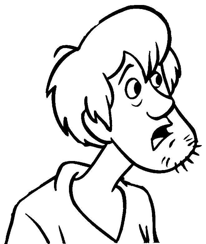 Coloring page: Scooby doo (Cartoons) #31338 - Free Printable Coloring Pages