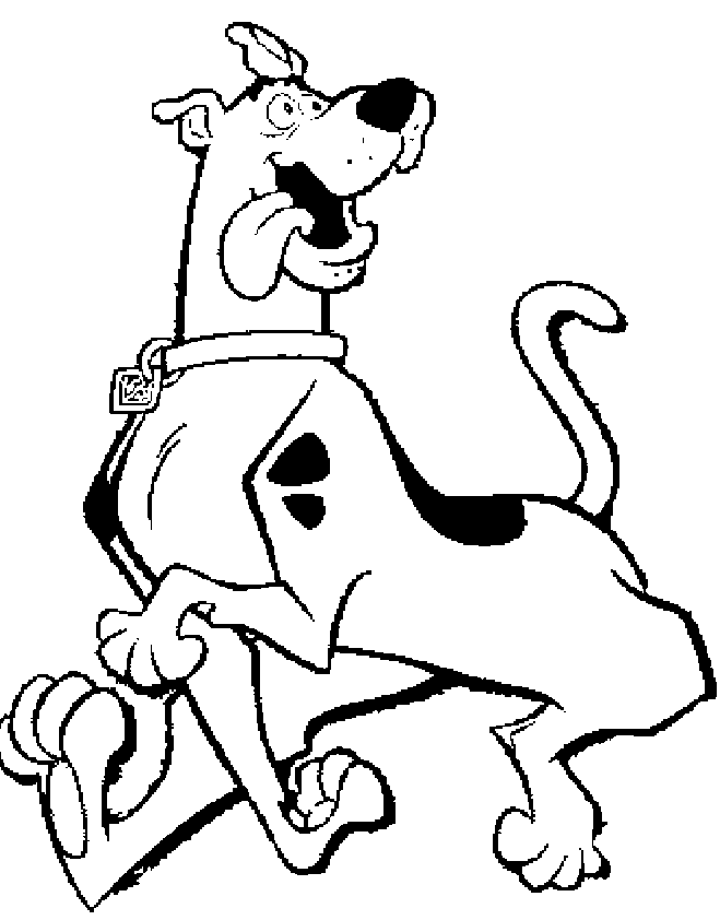 Coloring page: Scooby doo (Cartoons) #31342 - Free Printable Coloring Pages