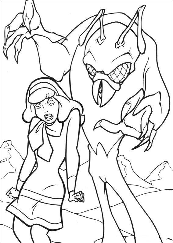Coloring page: Scooby doo (Cartoons) #31355 - Free Printable Coloring Pages