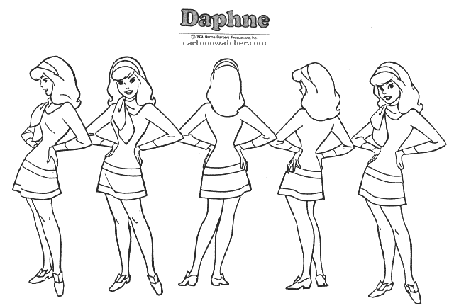 Coloring page: Scooby doo (Cartoons) #31363 - Free Printable Coloring Pages