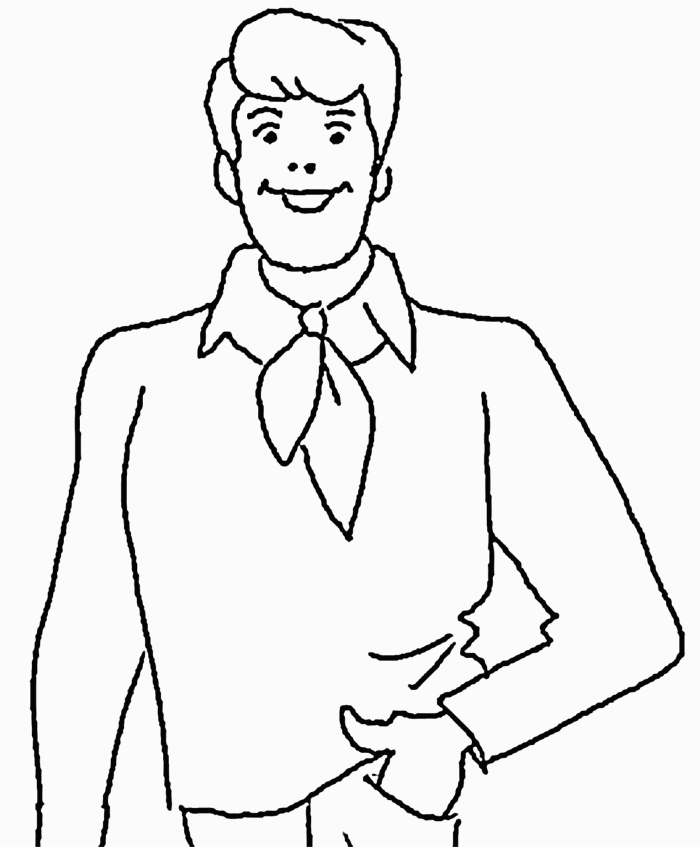 Coloring page: Scooby doo (Cartoons) #31367 - Free Printable Coloring Pages