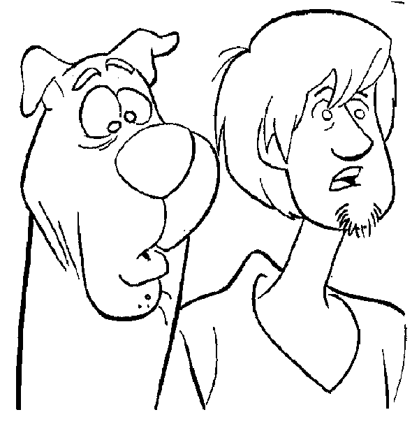 Drawing Scooby doo #31382 (Cartoons) – Printable coloring pages.