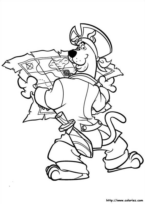 Coloring page: Scooby doo (Cartoons) #31394 - Free Printable Coloring Pages