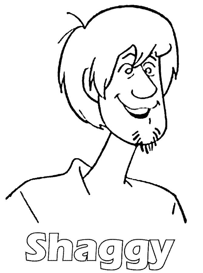 Coloring page: Scooby doo (Cartoons) #31399 - Free Printable Coloring Pages
