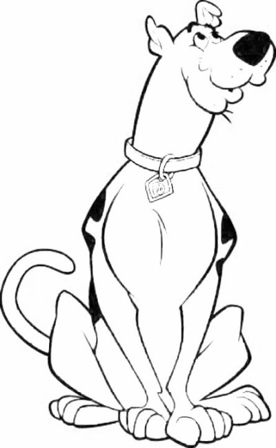Coloring page: Scooby doo (Cartoons) #31422 - Free Printable Coloring Pages
