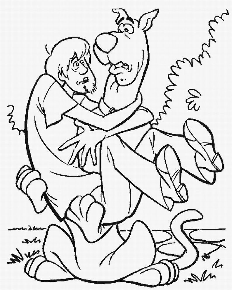 Coloring page: Scooby doo (Cartoons) #31428 - Free Printable Coloring Pages