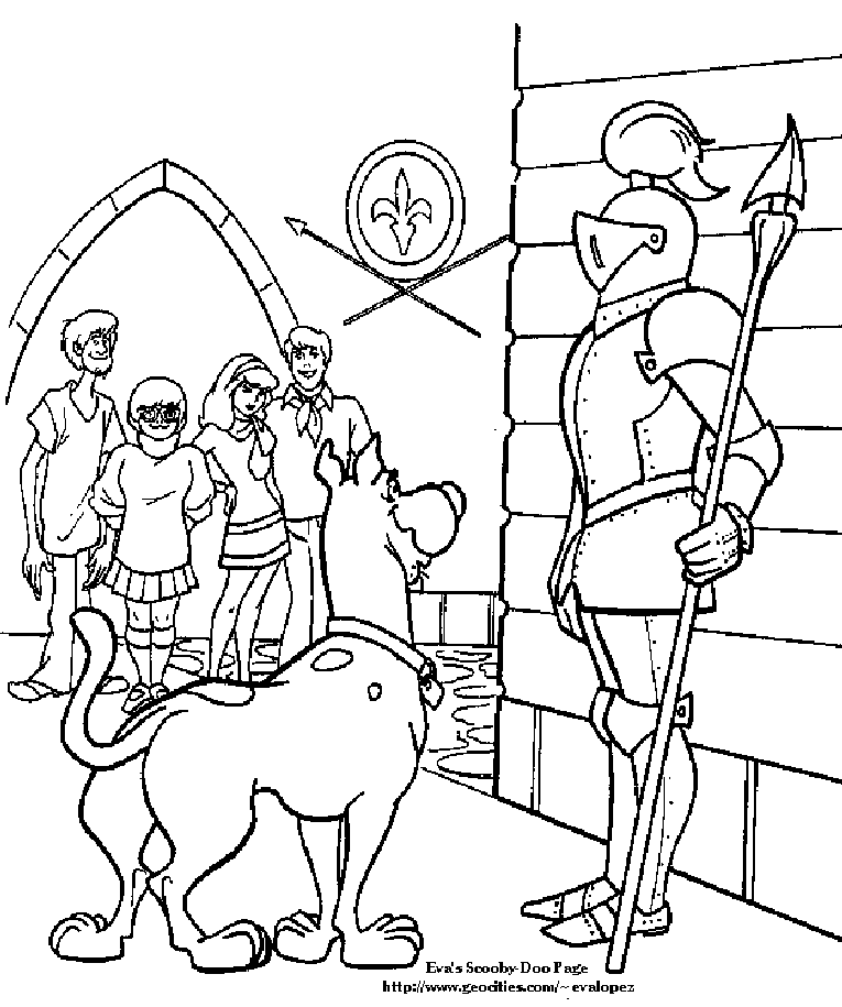 Coloring page: Scooby doo (Cartoons) #31429 - Free Printable Coloring Pages