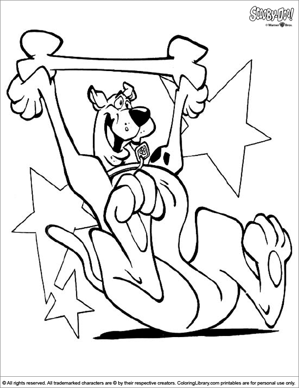 Coloring page: Scooby doo (Cartoons) #31436 - Free Printable Coloring Pages