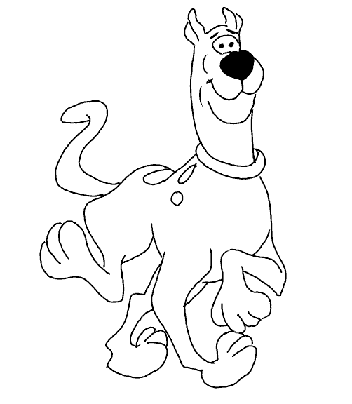 Coloring page: Scooby doo (Cartoons) #31447 - Free Printable Coloring Pages