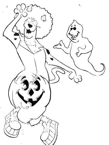 Coloring page: Scooby doo (Cartoons) #31453 - Free Printable Coloring Pages