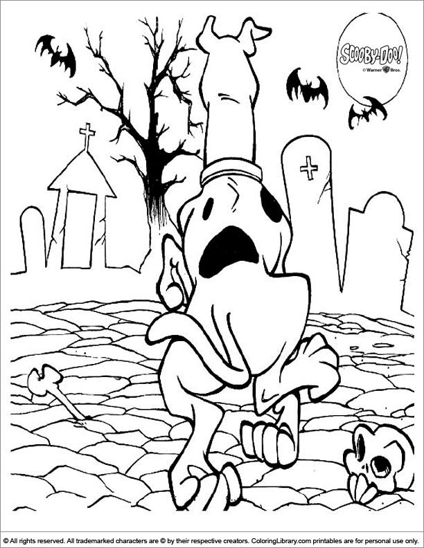 Coloring page: Scooby doo (Cartoons) #31459 - Free Printable Coloring Pages