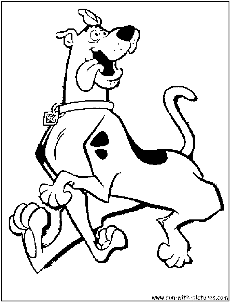 Coloring page: Scooby doo (Cartoons) #31463 - Free Printable Coloring Pages