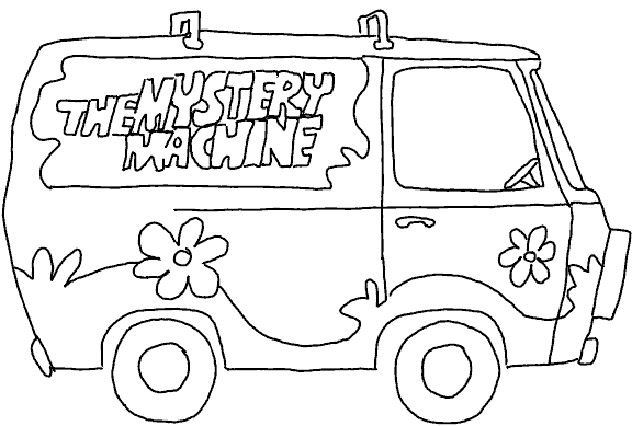 Coloring page: Scooby doo (Cartoons) #31465 - Free Printable Coloring Pages