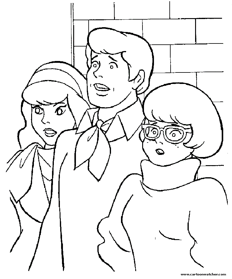 Coloring page: Scooby doo (Cartoons) #31468 - Free Printable Coloring Pages