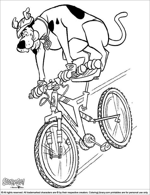 Coloring page: Scooby doo (Cartoons) #31473 - Free Printable Coloring Pages