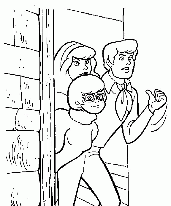 Coloring page: Scooby doo (Cartoons) #31481 - Free Printable Coloring Pages