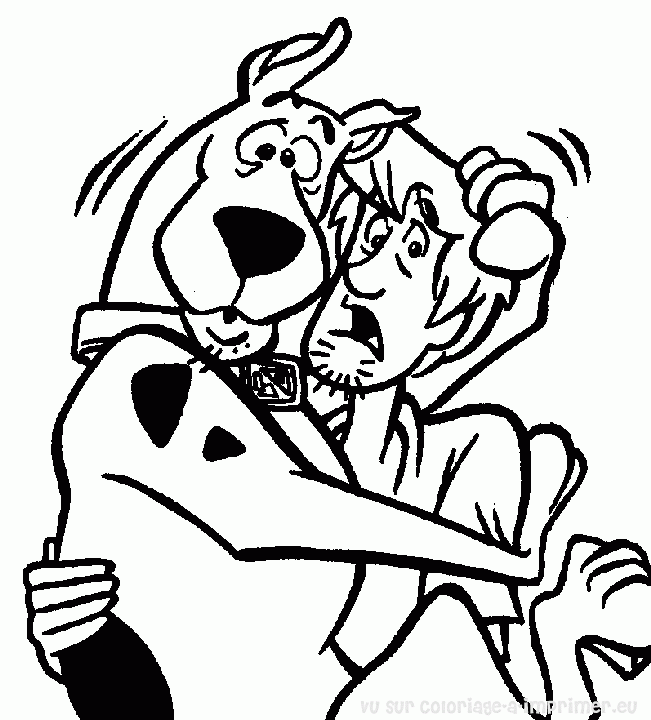 Coloring page: Scooby doo (Cartoons) #31486 - Free Printable Coloring Pages