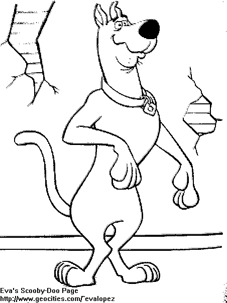 Coloring page: Scooby doo (Cartoons) #31497 - Free Printable Coloring Pages