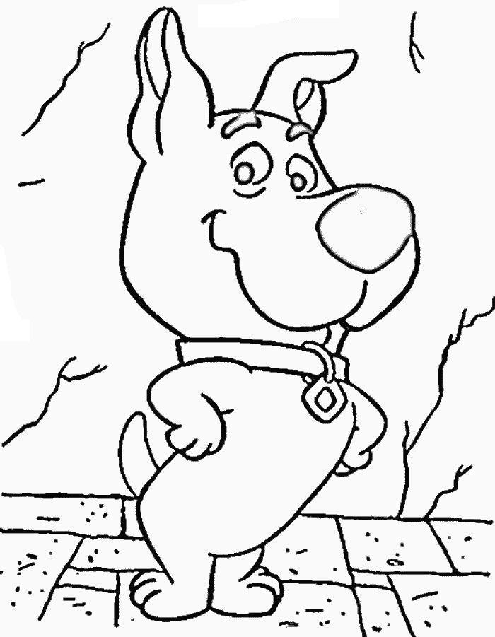 Coloring page: Scooby doo (Cartoons) #31518 - Free Printable Coloring Pages