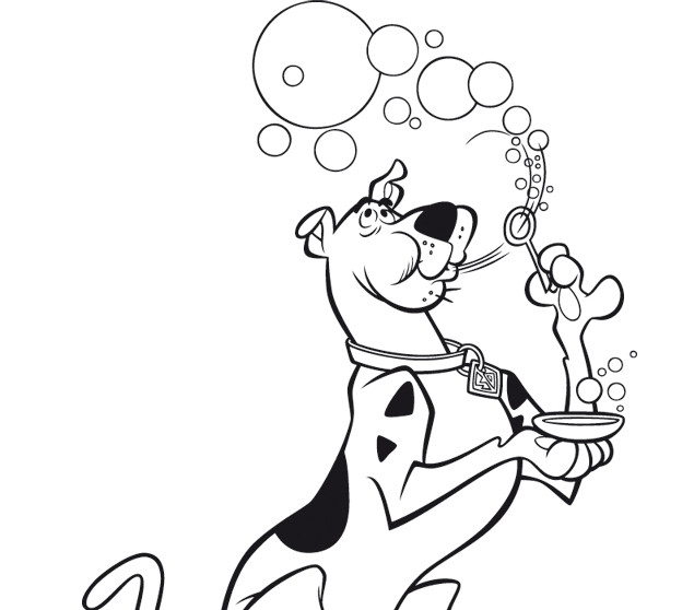 Coloring page: Scooby doo (Cartoons) #31531 - Free Printable Coloring Pages